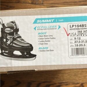Summit Youth Adjustable Ice Skates